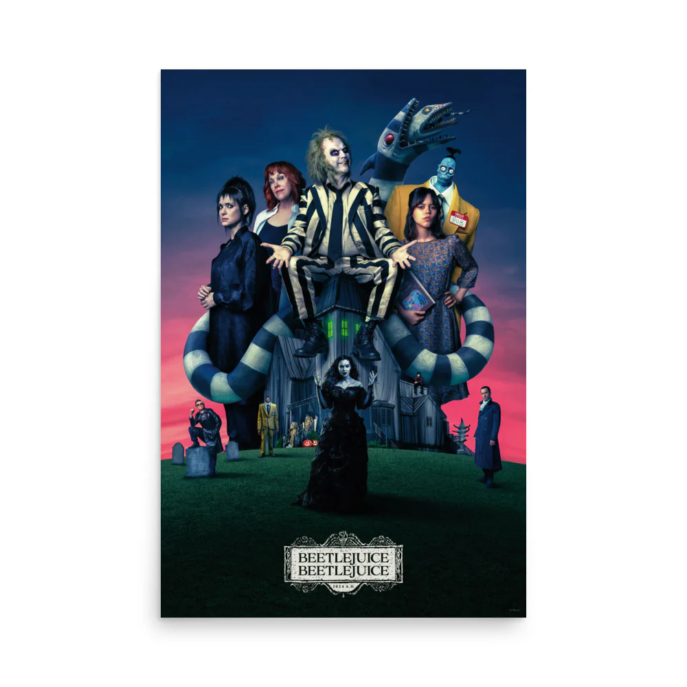 beetlejuice beetlejuice movie poster